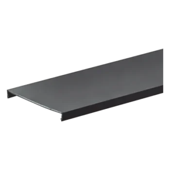 Tapa para Canaleta Ranurada / 32 mm Ancho / 1828.8 mm (6 ft) Largo / PVC Sin Plomo / UL94 V-0 / Negro