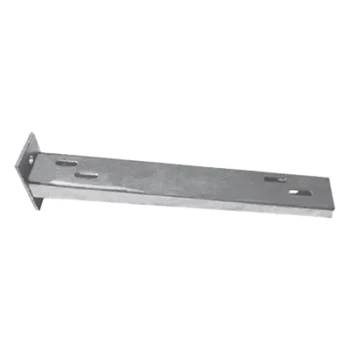 Ménsula Unicanal / 200 mm (7.87 in) / Acero al Carbón / Ensamblaje a Presión