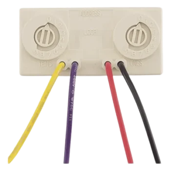 Módulo Monitor Direccionable / Contacto Seco NA / Protocolo LiteSpeed / Instalación en Caja de Una Ganga / Direccionamiento 01-159