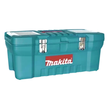 Caja de herramientas / 24" (1.97 pies) / Doble cerradura metálica / Bandeja desmontable / 60 x 25 x 30 cm