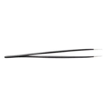 Pinzas Antiestáticas / Acero Inoxidable / Mango Esbelto / Punta Afilada / 14 cm (5.5 in) / 14 g / SMD y Semiconductores
