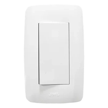 Interruptor escalera / 127 V~60 Hz / 10 A / 1 polo / Montaje en superficie / 78×118×30 mm