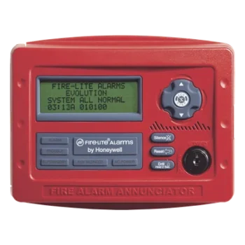 Anunciador Remoto LCD / 80 Caracteres Retroiluminados / Interfaz ANN-Bus 2 Hilos / Hasta 8 Unidades por Panel / Alcance 1,800 m (5,905.5 ft) / Certificado UL 864