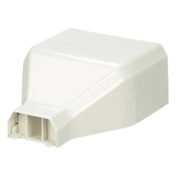 Conexión de Tubería a Canaleta / Salidas 1/2", 3/4", 1" y 1 1/4" / Material ABS / Radio de Curvatura 1" / UL94V-0 / 145 x 72.6 x 20 mm