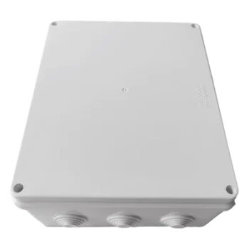 Caja de Derivación para Exterior / IP65 / IK07 / 12 Entradas / 300 x 250 x 120 mm (11.8 x 9.8 x 4.7 in) / ABS Industrial