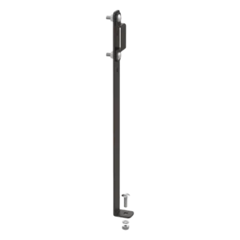 Kit de Elevación para Escalerilla / 3 o 6 in (76 o 152 mm) / Acero Calibre 11 / Acabado Negro RAL 9005 / Universal para Cualquier Ancho de Rack
