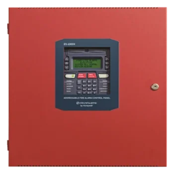 Panel de Control de Incendio Direccionable / 318 Puntos por Lazo SLC / Expandible a 954 Puntos / 4 Circuitos NAC / Pantalla LCD 80 Caracteres / Sin Comunicador
