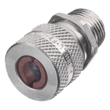 Conector de Cable / Aluminio Macho Recto / Ajustable 0.50-0.63" / 1/2" / NEMA 4, 4X, 12, 13 / Clase I Div. 2
