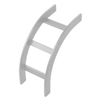 Accesorio de Escalerilla / Curva Vertical Interior / 12 in (305 mm) Ancho / Acero / Blanco