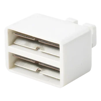 Clip de Puente / Para Regletas S66 / Conector SA-1 / Color Blanco / 1 Par