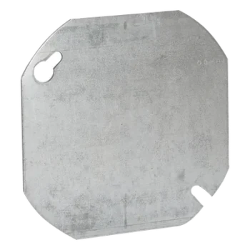 Tapa Ciega Octagonal / 4.063 x 4.063 in / Acero Galvanizado / UL Listed / Pintable