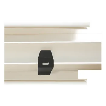 Clip sujetador para canaleta / Polietileno de baja densidad / Rango térmico -60°C a +90°C / Capacidad 40% EIA/TIA-569-A