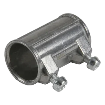 Cople para Tubo Pared Delgada / 2 Pulgadas / 4 Tornillos Opresores 1/4 Pulgada / Diseño Reforzado Tipo Neer / 64 x 89 mm