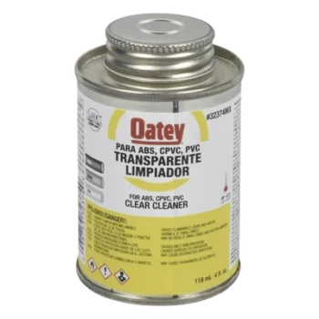 Limpiador de tubería / 946 ml (32 oz) / PVC, CPVC y ABS / Evaporación rápida / 4°C a 43°C