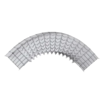 Curva Pre-Fabricada Horizontal / 90° / Peralte 54 mm / Ancho 300 mm / Acabado Electro Zinc 15-20 micras / Uso Interior Telecomunicaciones