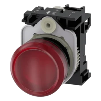 Lámpara de Señalización LED / 22 mm / Roja / 24V AC/DC / IP69K / 450-1120 mcd