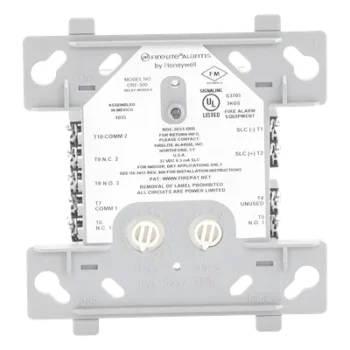 Módulo de Relevador Direccionable / 2 Salidas Form C / Alimentación por Lazo SLC 2 Hilos / 24 VCC / Certificaciones UL y FM