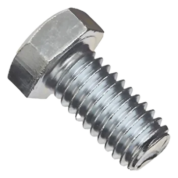 Tornillo Máquina / Grado 2 UNC / Galvanizado Electrolítico / 1/2" x 1" (12.7 x 25 mm)