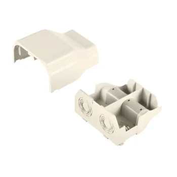 Conector de Tubería a Canaleta / Salidas 1/2", 3/4", 1" y 1 1/4" / PVC Rígido / UL94V-0 / TIA/EIA / Color Blanco Mate