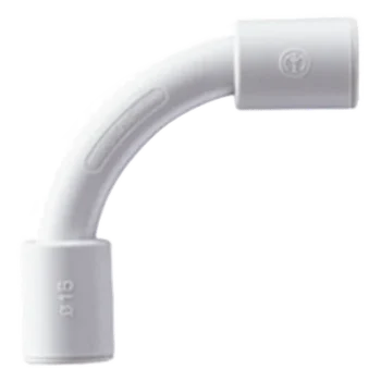 Accesorio de Instalación para Tubo Rígido / IP67 / Libre de Halógenos / Diámetro 25 mm / Curvatura 32 mm / Gris RAL 7035