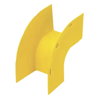 Bajada Vertical Exterior 90° / Canaleta 4x4 / Radio Curvatura 50.8 mm / PC/ABS / Amarillo