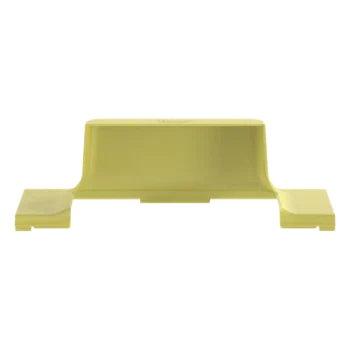 Tapa de Bajada Vertical / Canaleta FiberRunner 4X4 / Radio de Curvatura 50.8 mm / ABS de Alta Resistencia / Color Amarillo