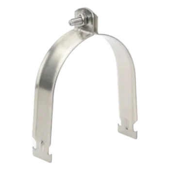 Abrazadera Strut Clamp / Acero Inoxidable 304 / 4" (101.6 mm) / Tubo 114 mm / Ancho 32 mm / Tornillo M8 Incluido