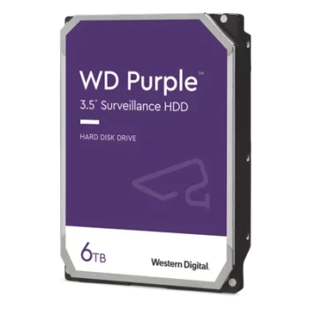 Disco Duro para Videovigilancia / 6 TB / SATA III 6 Gb/s / 5640 RPM / Caché 128 MB / 64 Cámaras / 3.5 Pulgadas