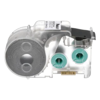 Casete de Etiquetas Autolaminadas / 19 x 25.4 mm (0.75 x 1 in) / 275 Etiquetas / Cables 3-4 mm (0.12-0.20 in) / 12-10 AWG / -46°C a 107°C