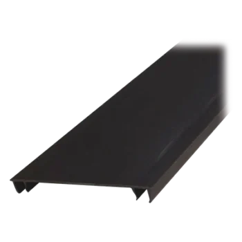 Tapa para Canaleta Ranurada Tipo H / 55.1 mm Ancho / 1828.8 mm Largo (6 pies) / PVC Sin Plomo / UL94 V-0 / Negro