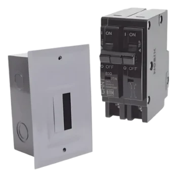Kit Centro de Carga para Sobreponer / 1 Fase 3 Hilos / 50A / 2 Polos 15A / 120/240Vca / 10kA / -30°C a 70°C
