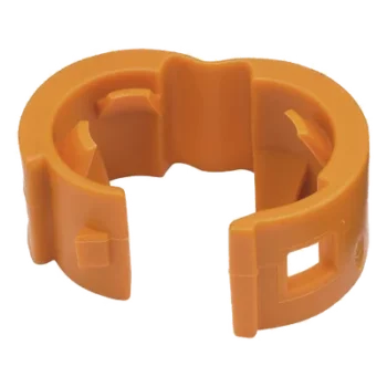 Kit de Clips de Identificación / 25 piezas / Diámetro 4.7-7.8 mm (0.19-0.31 in) / -10°C a 60°C / Naranja