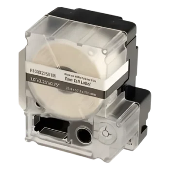 Casete de Etiquetas Autolaminadas / Rotación 360° / Cat 6 FTP y Cat 6a/10Gig / AWG 8-4 / 75 Unidades / 2.25 in Largo