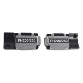 Par de Sujetadores para Fibra Óptica 250 Micras / Compatibles con Fusionadoras 915FS, 910FS y FSP200 / Precisión de Alineación Industrial