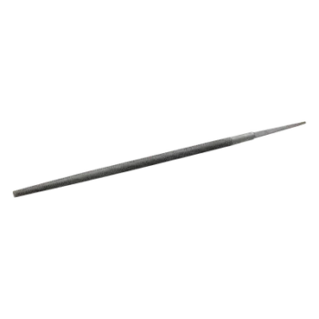 Lima Redonda Muza / 8" (203.2 mm) / Diámetro 9/32" (7.1 mm) / Dientes Rectificados / Doble Corte / Acero al Cromo