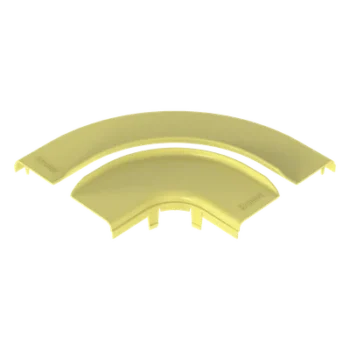 Tapa para Ángulo Recto Horizontal / 90° / 4x4 pulgadas / Acceso 3/4" (19 mm) / ABS 94V-0 / Amarillo