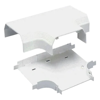 Accesorio en T para Canaleta / PVC Rígido / UL94V-0 / Radio de Curvatura 1 in / TIA/EIA / Aplicaciones Múltiples