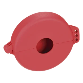 Dispositivo de Bloqueo LOTO / Válvulas de Compuerta / 3 a 6.5" / Polipropileno / -40°C a 101°C / Rojo