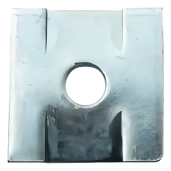 Tope Unicanal Plano / Tornillo 1/2" (13 mm) / Instalación en Superficies Planas / Uso Industrial