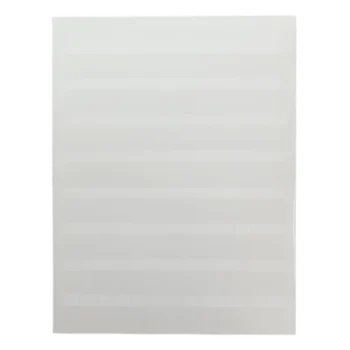 Etiquetas Auto-Laminadas / 5000 Piezas / 3 a 7.1 mm (0.12 a 0.28 in) / 12-10 AWG / Láser e Inyección de Tinta / Poliéster Blanco
