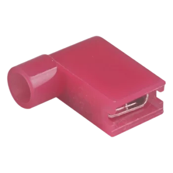 Terminal Hembra Aislada Tipo L / 22-16 AWG / Aislamiento Completo / Paquete 25 Piezas / Compatible Terminal Macho F1