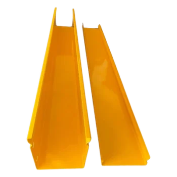Tramo Recto de Aluminio para Fibra Óptica / 4" x 4" / 1.52 m (4.99 ft) / Pintura Epóxica / Con Tapa y Accesorios