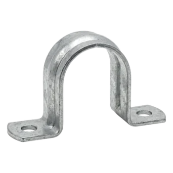 Clip de Sujeción para Tubo Conduit / 1/2" (13 mm) / Acero Pregalvanizado / Tornillo #12