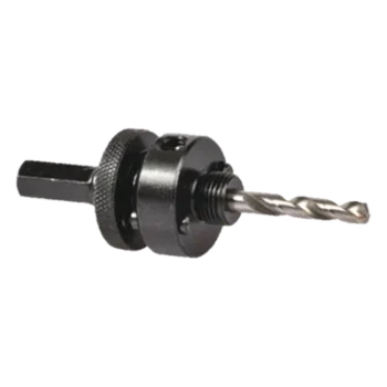 Adaptador de Árbol para Broca Sierra / 1-1/4" a 6" (32 mm a 152 mm) / Zanco Hexagonal 7/16" y 1/2" / Guía de Perforación Centralizada