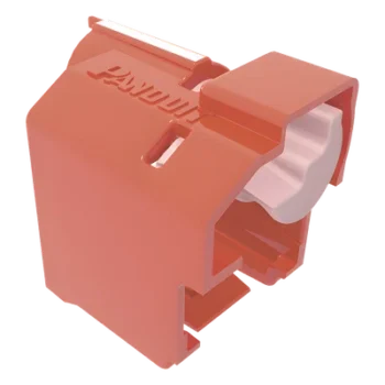 Kit de Bloqueo RJ45 / 10 Unidades / Llave de Seguridad / Color Rojo / Herramienta Instalación-Retiro