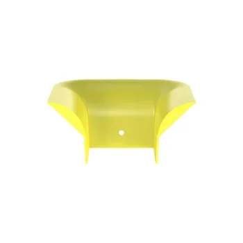 Accesorio de Control de Radio de Curvatura / 2' (50.8 mm) / Policarbonato/ABS / 3.75' x 3.75' x 7.93' (95.2x95.2x201.4 mm) / Amarillo
