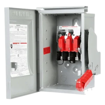 Interruptor de Seguridad / 240Vca / 3 Polos / 100A / Sin Portafusibles / NEMA 1