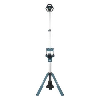 Lámpara de Torre Inalámbrica / 3000 Lúmenes / 3 Cabezales Multidireccionales / Altura 2.2 m (7.2 ft) / IP55 / Batería 18V