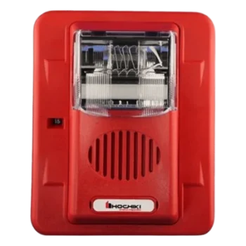 Sirena Estrobo / 24 Vcd / Multi-Candela 15-110 cd / Montaje en Pared / 100 dB / 3 Tonos Seleccionables