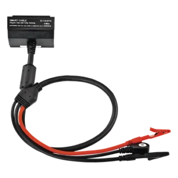 Adaptador de pinzas de caimán / SnapLock / 3A / Contactos bañados en oro / 16KB memoria / 10 C-Codes / Li-Ion NiMH NiCd SLA